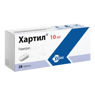 ХАРТИЛ ТАБ 10МГ №28 фото в интернет-аптеке Склад Лекарств