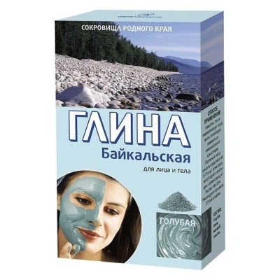 ГЛИНА КОСМЕТИЧ ГОЛУБАЯ БАЙКАЛЬСКАЯ 100Г/ФИТОКОСМЕТИК/ фото в интернет-аптеке Склад Лекарств