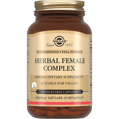 СОЛГАР ТРАВЯНОЙ КОМПЛЕКС ДЛЯ ЖЕНЩИН КАПС №50 фото в интернет-аптеке Склад Лекарств