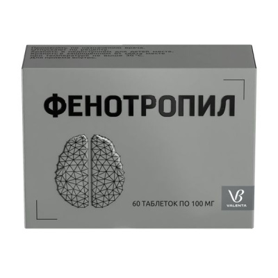 ФЕНОТРОПИЛ ТАБ 100МГ №60 фото в интернет-аптеке Склад Лекарств