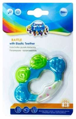 КАНПОЛ ПОГРЕМУШКА ПРОРЕЗЫВАТЕЛЬ ЛЯГУШОНОК 74/001 фото в интернет-аптеке Склад Лекарств