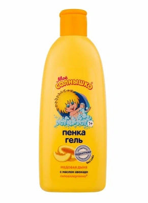 МОЕ СОЛНЫШКО ПЕНКА-ГЕЛЬ ДЛЯ ДУША И ВАННЫ МЕДОВАЯ ДЫНЯ 400МЛ фото в интернет-аптеке Склад Лекарств
