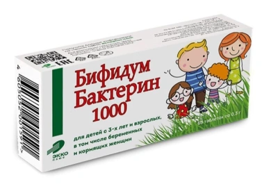 БИФИДУМБАКТЕРИН 1000 ТАБ МАССОЙ 0,3Г №60 фото в интернет-аптеке Склад Лекарств