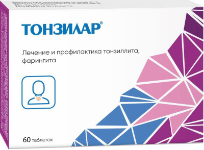 ТОНЗИЛАР ТАБ ПОДЪЯЗЫЧНЫЕ ГОМЕОПАТИЧЕСКИЕ N60 фото в интернет-аптеке Склад Лекарств