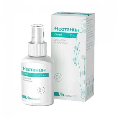 НЕОТАНИН СПРЕЙ ДЛЯ НАРУЖНОГО ПРИМЕНЕНИЯ 100МЛ фото в интернет-аптеке Склад Лекарств