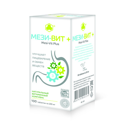 МЕЗИ-ВИТ+ ТАБ №100 фото в интернет-аптеке Склад Лекарств