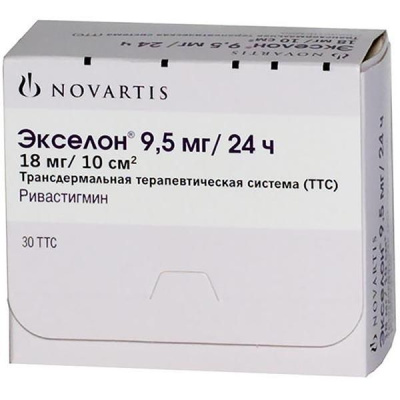 ЭКСЕЛОН ТТС 9.5МГ/24Ч №30 фото в интернет-аптеке Склад Лекарств