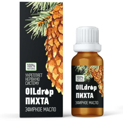 ОИЛДРОП ПИХТА МАСЛО ЭФИРНОЕ 10МЛ  фото в интернет-аптеке Склад Лекарств