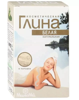 ГЛИНА КОСМЕТИЧ БЕЛАЯ 100Г/МЕДИКОМЕД/ фото в интернет-аптеке Склад Лекарств
