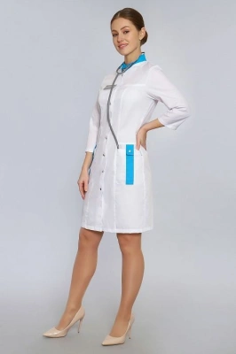 ХАЛАТ МЕДИЦИНСКИЙ ЖЕНСКИЙ М-248 Р52 фото в интернет-аптеке Склад Лекарств