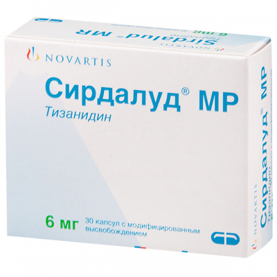 СИРДАЛУД МР КАПС 6МГ №30 Д фото в интернет-аптеке Склад Лекарств