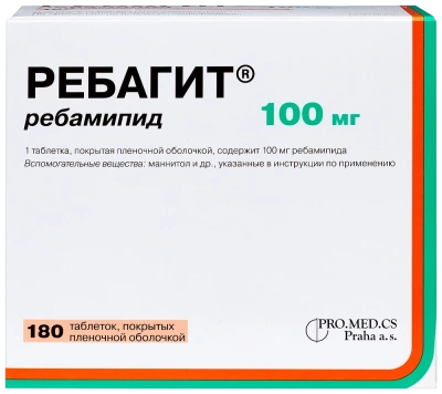 РЕБАГИТ ТАБ П/П/О 100МГ №180/ЗИО-ЗДОРОВЬЕ/ фото в интернет-аптеке Склад Лекарств