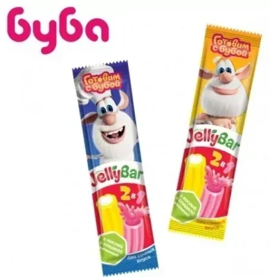 ГОТОВИМ С БУБОЙ JELLYBAR КИСЛЫЕ МАРМЕЛАДНЫЕ ПАЛОЧКИ С ДЖЕМОМ И ПУДРОЙ 16Г УТ62472/КОНФИТРЕЙД/ фото в интернет-аптеке Склад Лекарств