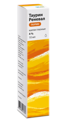 ТАУРИН КАПЛИ ГЛАЗНЫЕ 4% ТЮБ-КАП 10МЛ/ОБНОВЛЕНИЕ/ фото в интернет-аптеке Склад Лекарств
