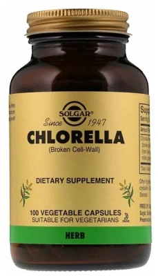 СОЛГАР ХЛОРЕЛЛА КАПС 520МГ №100 фото в интернет-аптеке Склад Лекарств
