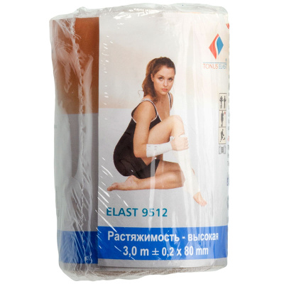 БИНТ ЭЛАСТ.ТОНУС ВР 8Х300СМ фото в интернет-аптеке Склад Лекарств