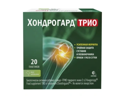 ХОНДРОГАРД ТРИО ПОР СО ВКУСОМ АПЕЛЬСИНА ПАКЕТ-САШЕ 6Г №20 фото в интернет-аптеке Склад Лекарств
