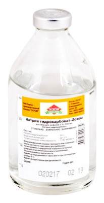 НАТРИЯ ГИДРОКАРБОНАТ Р-Р Д/ИНФ 5% ФЛ 200МЛ №1/ЭСКОМ/ фото в интернет-аптеке Склад Лекарств