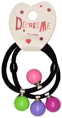 РЕЗИНКА ДЛЯ ВОЛОС "ГЛЯНЦЕВЫЕ КАПЕЛЬКИ" 7 ЦВЕТОВ 2-712/94 2ШТ фото в интернет-аптеке Склад Лекарств