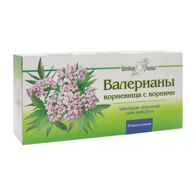 ВАЛЕРИАНЫ КОРНЕВИЩА С КОРНЯМИ Ф/П 1,5Г №20/ФИТОФАРМ/ фото в интернет-аптеке Склад Лекарств