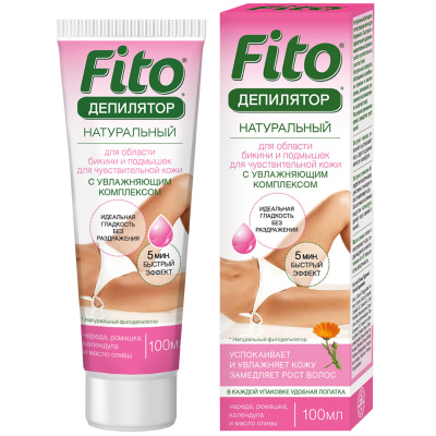 ФИТОКОСМЕТИК ФИТОДЕПИЛЯТОР НАТ ЧЕРЕДА РОМАШКА КАЛЕНДУЛА 100МЛ фото в интернет-аптеке Склад Лекарств