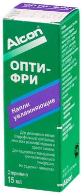 ОПТИ-ФРИ КАПЛИ УВЛАЖНЯЮЩИЕ 15МЛ фото в интернет-аптеке Склад Лекарств