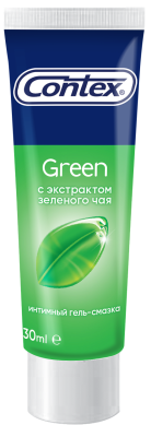 ГЕЛЬ-СМАЗКА КОНТЕКС ГРИН С ЭКСТР ЗЕЛЕНОГО ЧАЯ 30МЛ фото в интернет-аптеке Склад Лекарств