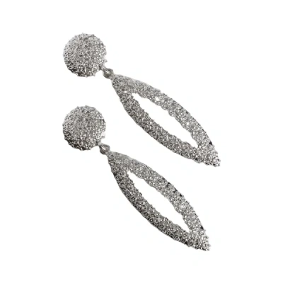 СЕРЬГИ МЕТАЛЛ КАРИБЫ КАПЛЯ ЦВЕТ СЕРЕБРО фото в интернет-аптеке Склад Лекарств