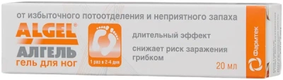АЛГЕЛЬ ГЕЛЬ ДЛЯ НОГ 20МЛ фото в интернет-аптеке Склад Лекарств