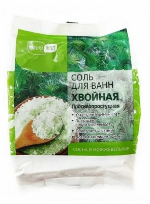СОЛЬ Д/ВАНН "ХВОЙНАЯ" 500Г фото в интернет-аптеке Склад Лекарств