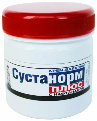 ВЕЛЕС КРЕМ-БАЛЬЗАМ СУСТАНОРМ ПЛЮС С НАФТАЛАНОМ 100Г фото в интернет-аптеке Склад Лекарств
