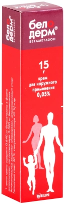 БЕЛОДЕРМ КРЕМ 15Г фото в интернет-аптеке Склад Лекарств