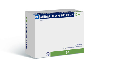 МЕМАНТИН ТАБ П/О 10МГ №60/ГЕДЕОН РИХТЕР/ фото в интернет-аптеке Склад Лекарств