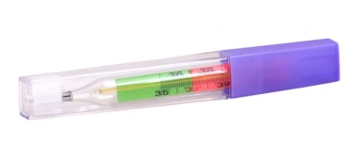 ТЕРМОМЕТР МЕДИЦИНСКИЙ В ФУТЛЯРЕ ЦВ ШКАЛА/ВУКСИ/ фото в интернет-аптеке Склад Лекарств