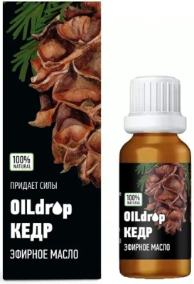 ОИЛДРОП МАСЛО ЭФИРН 10МЛ КЕДР фото в интернет-аптеке Склад Лекарств