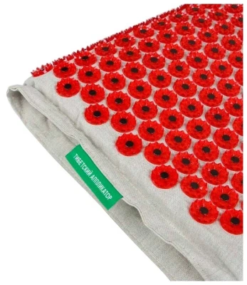 ИППЛИКАТОР КУЗНЕЦОВА ТИБЕТСКИЙ НА МЯГКОЙ ПОДЛОЖКЕ 41X60СМ КРАСНЫЙ фото в интернет-аптеке Склад Лекарств