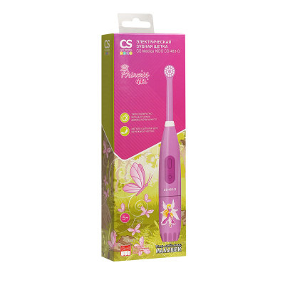 СИ ЭС МЕДИКА З/ЩЕТКА ЭЛЕКТРИЧЕСКАЯ КИДС CS-463-G РОЗОВАЯ фото в интернет-аптеке Склад Лекарств