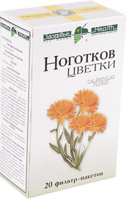 КАЛЕНДУЛЫ (НОГОТКОВ)ЦВЕТКИ Ф/П 1,5Г N20 фото в интернет-аптеке Склад Лекарств