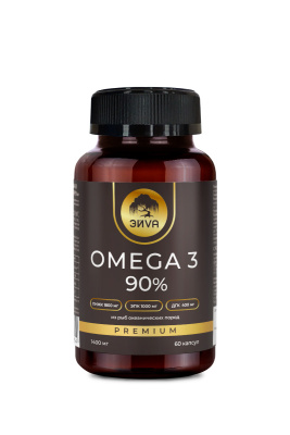 ОМЕГА 3 - 90% 1400МГ КАПС №60/ЭЙVА/ЭЙВА/ фото в интернет-аптеке Склад Лекарств
