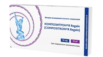 КОМПОЗИТРОН REGAIN МАТЕРИАЛ ИНЪЕКЦИОННЫЙ КОЛЛАГЕН-СОДЕРЖАЩИЙ 0,1% ШПРИЦ 10МЛ №1 фото в интернет-аптеке Склад Лекарств