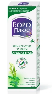 БОРО ПЛЮС КРЕМ АРОМАТ ТРАВ ЗЕЛЕНЫЙ 80МЛ фото в интернет-аптеке Склад Лекарств