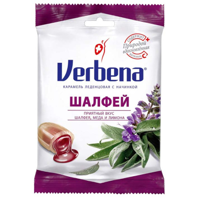 ЛЕДЕНЦЫ ВЕРБЕНА ШАЛФЕЙ ПРИ ВОСПАЛЕНИИ ГОРЛА 60Г фото в интернет-аптеке Склад Лекарств