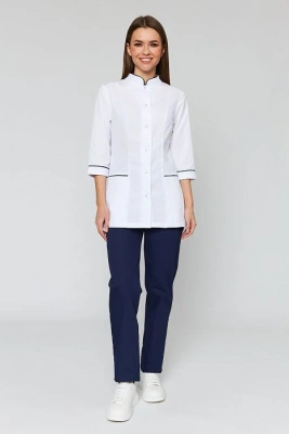 КОСТЮМ МЕДИЦИНСКИЙ ЖЕНСКИЙ DOCTOR BIG 4-06-01-3 ТС 3/4 РУК ПУГ 42 92 Р54 170-176 фото в интернет-аптеке Склад Лекарств