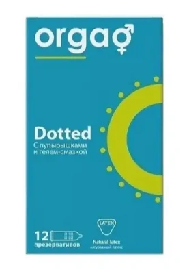 ОРГАО ПРЕЗЕРВАТИВЫ DOTTED С ПУПЫРЫШКАМИ №12 фото в интернет-аптеке Склад Лекарств