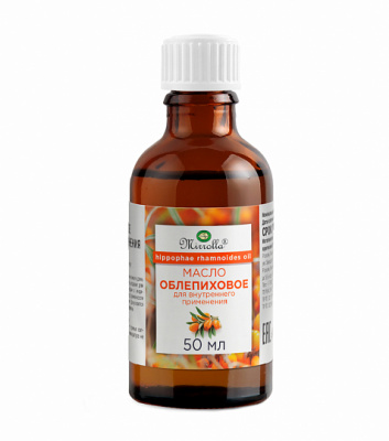 МАСЛО ОБЛЕПИХОВОЕ 50МЛ/МИРРОЛЛА/ фото в интернет-аптеке Склад Лекарств