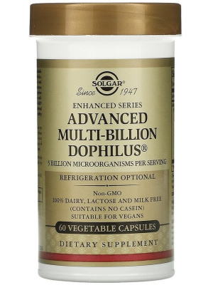 СОЛГАР МУЛЬТИДОФИЛУС ПЛЮС КАПС №60 фото в интернет-аптеке Склад Лекарств