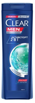 КЛИАР ШАМПУНЬ АКТИВСПОРТ 2В1 400МЛ фото в интернет-аптеке Склад Лекарств