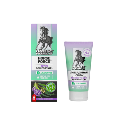ЛОШАДИНАЯ СИЛА КОМФОРТ-ГЕЛЬ ДЛЯ НОГ ТОНИЗИРУЮЩИЙ 125МЛ фото в интернет-аптеке Склад Лекарств
